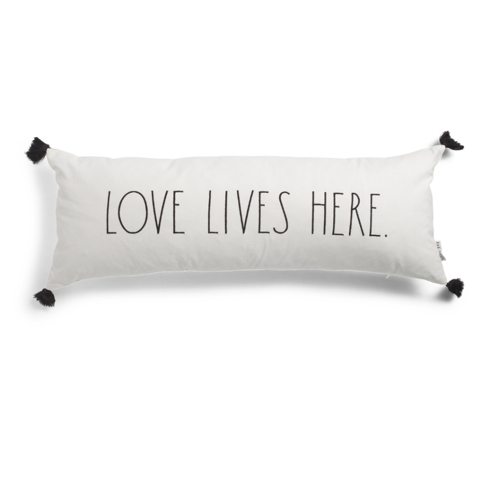 Rae dunn- lumbar pillow nwt